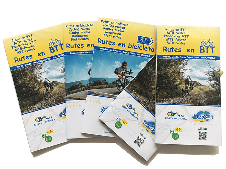 mapa bicicletes cambrils
